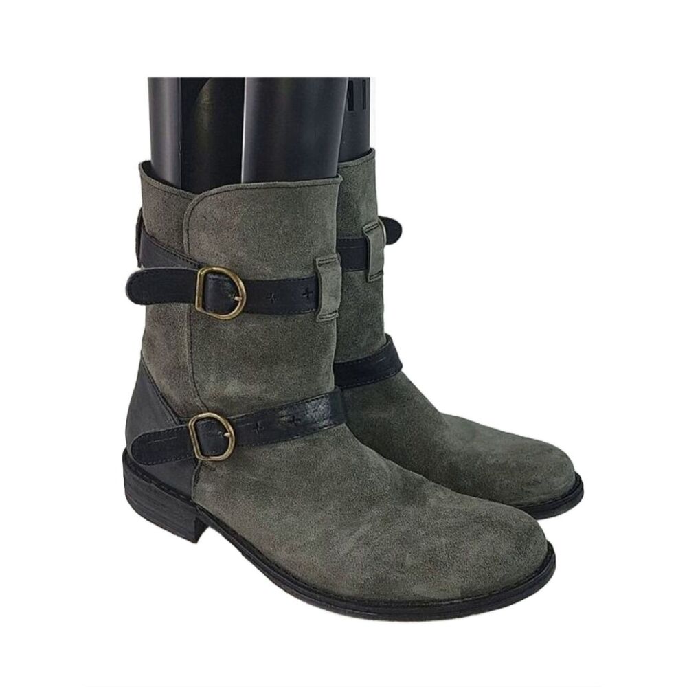 Fiorentini‎ + Baker Eternity Suede Leather Strappy Boots